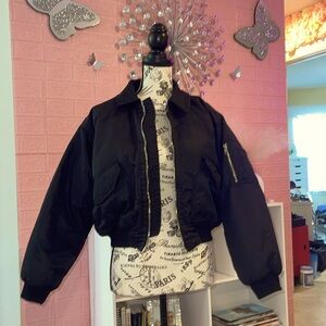 Nylon Black & Gold Puffer Designed by LF🏆